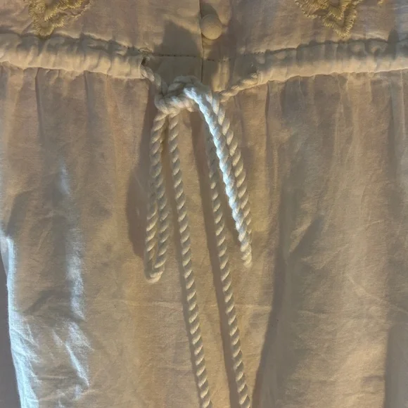 Joie White Embroidered Midi Dress - Picture 5 of 11